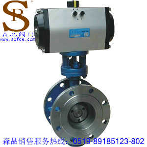 D643H-16C氣動(dòng)蝶閥、氣動(dòng)硬密封蝶閥SPD643H-16C、法蘭硬密封蝶閥